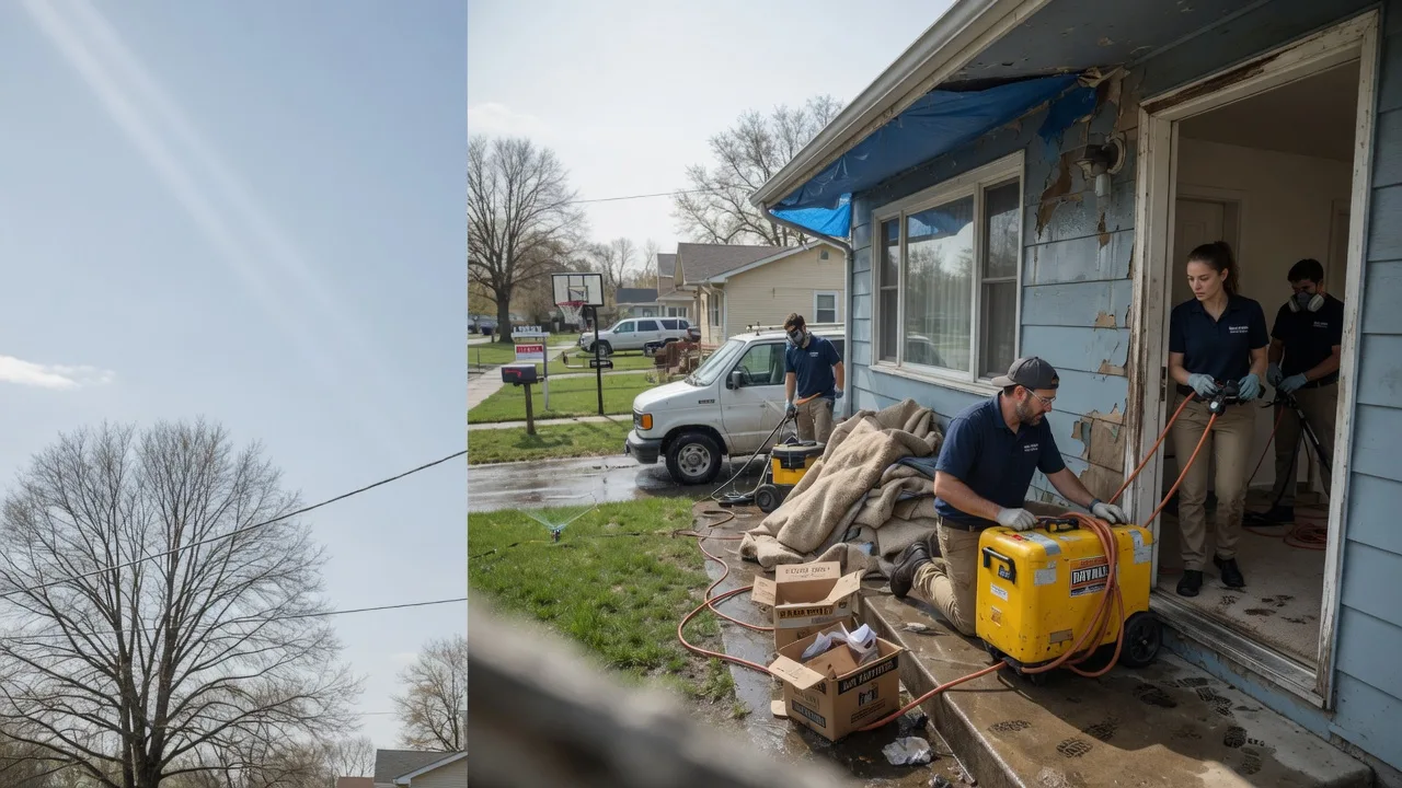 Basement Flood Cleanup in Russell, AR near me